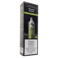 Электронная сигарета Attacker 4500 затяжек Зелёное Яблоко